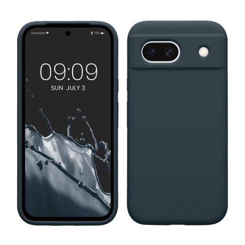 Kwmobile калъф за Google Pixel 8a, тъмнозелен, силиконов, KWM000020KQ016C