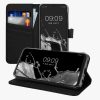 Kwmobile калъф за Samsung Galaxy A25, черен, еко кожа/силикон, KWM000021TU001C