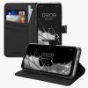 Kwmobile калъф за Samsung Galaxy Xcover6 Pro, черен, еко кожа/силикон, KWM000021TW001C