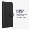 Kwmobile калъф за Samsung Galaxy Xcover6 Pro, черен, еко кожа/силикон, KWM000021TW001C