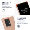 Kwmobile калъф с връзка за Motorola Edge 40 Neo, кремав, силиконов, KWM000022NX004C
