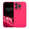 Kwmobile калъф за Apple iPhone 15 Pro, розов, силиконов, KWM000022OM006C