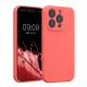 Kwmobile калъф за Apple iPhone 15 Pro, розов, силиконов, KWM000022OM008C