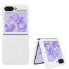 Kwmobile калъф за Samsung Galaxy Z Flip5, бял, силиконов, KWM000021UD006C