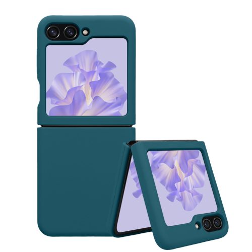 Kwmobile калъф за Samsung Galaxy Z Flip5, син, силиконов, KWM000021UD007C