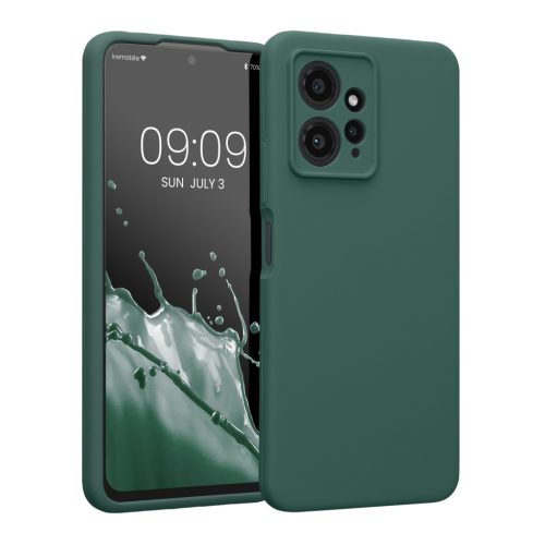 Kwmobile калъф за Xiaomi Redmi Note 12, зелен, силиконов, KWM000018UL018C