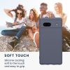Kwmobile калъф за Google Pixel 7a, сив, силиконов, KWM000019YF037C