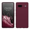 Kwmobile калъф за Google Pixel 7a, цвят череша, силикон, KWM000019YF040C
