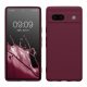 Kwmobile калъф за Google Pixel 7a, цвят череша, силикон, KWM000019YF040C