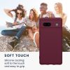 Kwmobile калъф за Google Pixel 7a, цвят череша, силикон, KWM000019YF040C