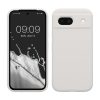 Kwmobile калъф за Google Pixel 8a, бял, силиконов, KWM000020KQ022C