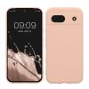 Kwmobile калъф за Google Pixel 8a, кремав, силиконов, KWM000020KU020C