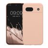 Kwmobile калъф за Google Pixel 8a, кремав, силиконов, KWM000020KU020C