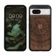 Kwmobile калъф за Google Pixel 8a, кафяв, дърво/силикон, KWM000020KV003C