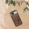 Kwmobile калъф за Google Pixel 8a, кафяв, дърво/силикон, KWM000020KV004C