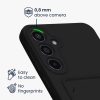 Kwmobile калъф за Samsung Galaxy A55 5G, черен, силиконов, KWM000021TH001C
