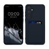 Kwmobile калъф за Samsung Galaxy A55 5G, тъмносин, силиконов, KWM000021TH002C