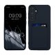 Kwmobile калъф за Samsung Galaxy A55 5G, тъмносин, силиконов, KWM000021TH002C