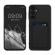 Kwmobile калъф за Samsung Galaxy A25, черен, силиконов, KWM000021TJ001C