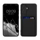 Kwmobile калъф за Samsung Galaxy S24, черен, силиконов, KWM000021TL001C