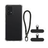 Kwmobile калъф с подвижна връзка за Samsung Galaxy A53 5G, прозрачен/черен, силиконов, KWM000021UE001C