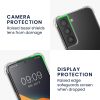 Kwmobile калъф с подвижна връзка за Samsung Galaxy S22, прозрачен/черен, силиконов, KWM000021UH001C