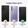 Kwmobile калъф с подвижна връзка за Samsung Galaxy S22, прозрачен/черен, силиконов, KWM000021UH001C