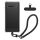 Kwmobile калъф с подвижна връзка за Samsung Galaxy S10, прозрачен/черен, силиконов, KWM000021UJ001C