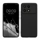 Kwmobile калъф за Poco F6 Pro, черен, силиконов, KWM000020PN001C
