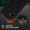 Kwmobile калъф с връзка за Samsung Galaxy A55 5G, черен, силиконов, KWM000021UM001C
