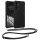 Kwmobile калъф с връзка за Samsung Galaxy A15 5G, черен, силиконов, KWM000021UN001C