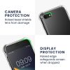Kwmobile калъф с подвижна връзка за Apple iPhone SE (2022)/iPhone SE (2020)/iPhone 8, прозрачен/черен, силиконов, KWM000022TJ001C