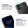 Kwmobile калъф с подвижна връзка за Apple iPhone 12, прозрачен/черен, силиконов, KWM000022TN001C
