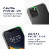 Kwmobile калъф с подвижна връзка за Apple iPhone 12 Pro, прозрачен/черен, силиконов, KWM000022TO001C