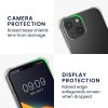 Kwmobile калъф с подвижна връзка за Apple iPhone 15, прозрачен/черен, силиконов, KWM000022TP001C