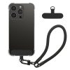 Kwmobile калъф с подвижна връзка за Apple iPhone 15 Pro, прозрачен/черен, силиконов, KWM000022TQ001C