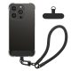 Kwmobile калъф с подвижна връзка за Apple iPhone 15 Pro, прозрачен/черен, силиконов, KWM000022TQ001C