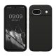 Kwmobile калъф за Google Pixel 8a, черен, силиконов, KWM000020KQ029C