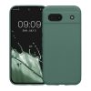 Kwmobile калъф за Google Pixel 8a, зелен, силиконов, KWM000020KU026C