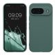 Kwmobile калъф за Google Pixel 9, зелен, силиконов, KWM000020PG003C