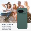 Kwmobile калъф за Google Pixel 9, зелен, силиконов, KWM000020PG003C