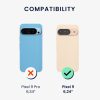 Kwmobile калъф за Google Pixel 9, розов, силиконов, KWM000020PG006C