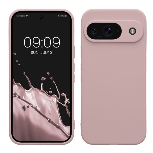 Kwmobile калъф за Google Pixel 9, лилав, силиконов, KWM000020PG011C