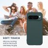 Kwmobile калъф за Google Pixel 9 Pro, зелен, силиконов, KWM000020PH003C