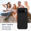 Kwmobile калъф за Google Pixel 9 Pro, черен, силиконов, KWM000020PH004C