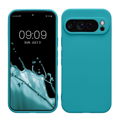 Kwmobile калъф за Google Pixel 9 Pro, син, силиконов, KWM000020PH007C