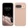 Kwmobile калъф за Google Pixel 9/Pixel 9 Pro, кремав, силиконов, KWM000020PI001C