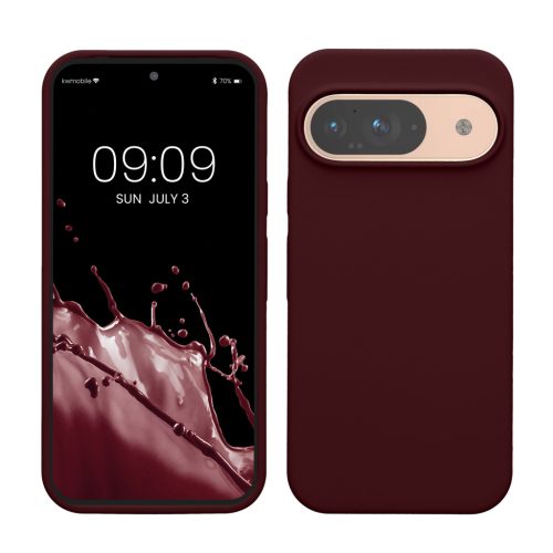 Kwmobile калъф за Google Pixel 9/Pixel 9 Pro, лилав, силиконов, KWM000020PI003C