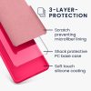 Kwmobile калъф за Google Pixel 9/Pixel 9 Pro, розов, силиконов, KWM000020PI005C