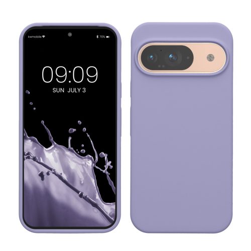 Kwmobile калъф за Google Pixel 9/Pixel 9 Pro, син, силиконов, KWM000020PI015C